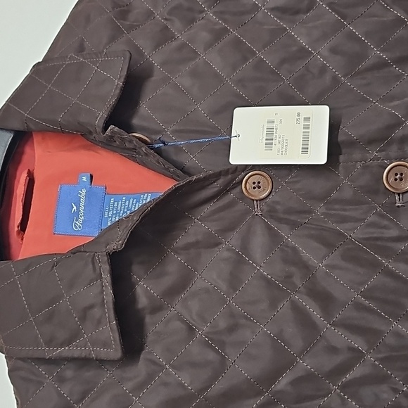 Faconnable Dark Brown Quilted Puffer Jacket - Picture 3 of 13